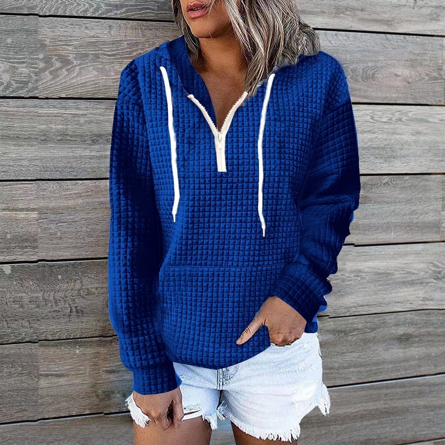 ModeGeist | Lässiger Hoodie mit Reißverschluss Komfortabel und Stilvoll