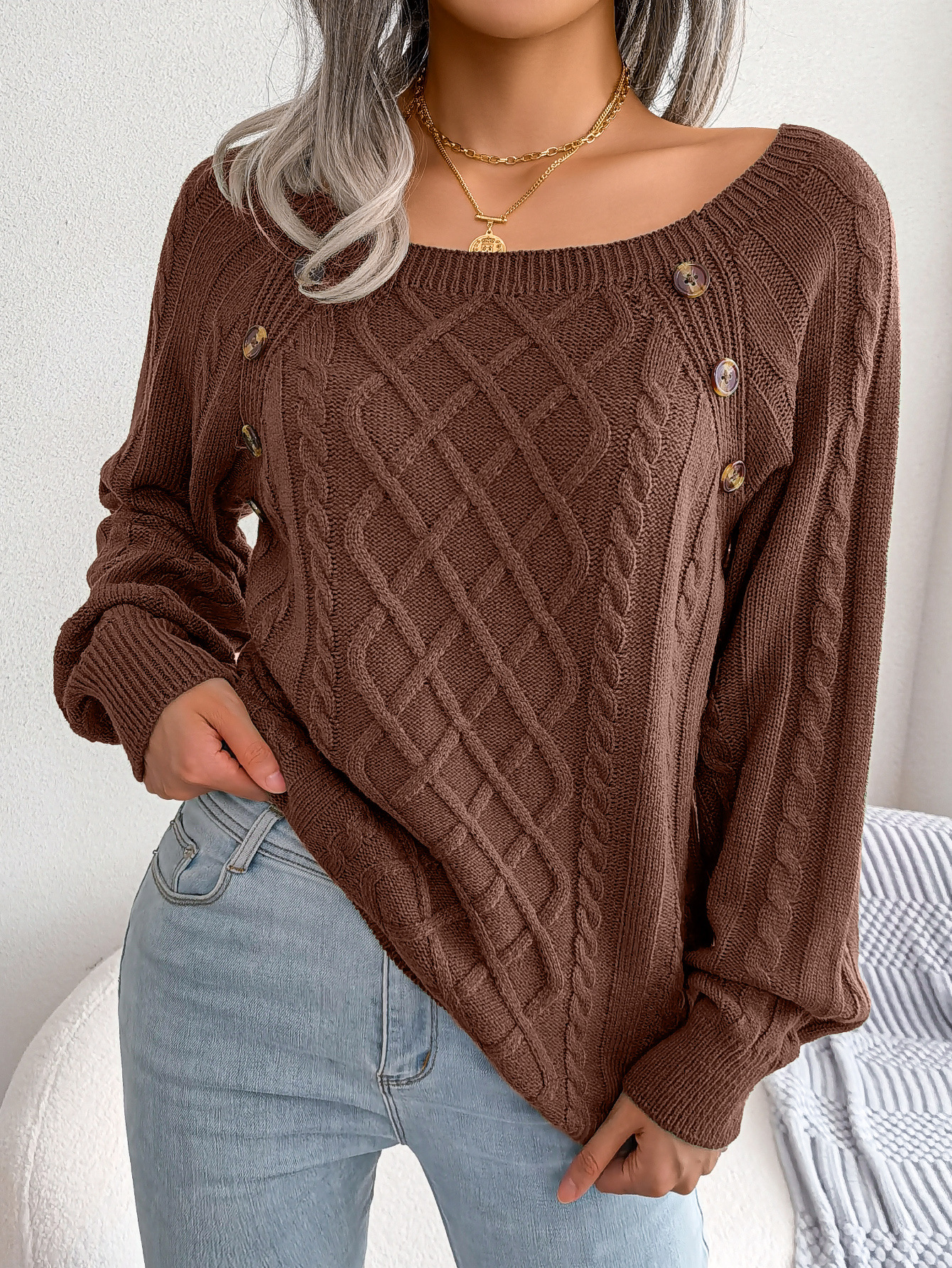 ModeGeist | Klassischer Gemütlicher Pullover