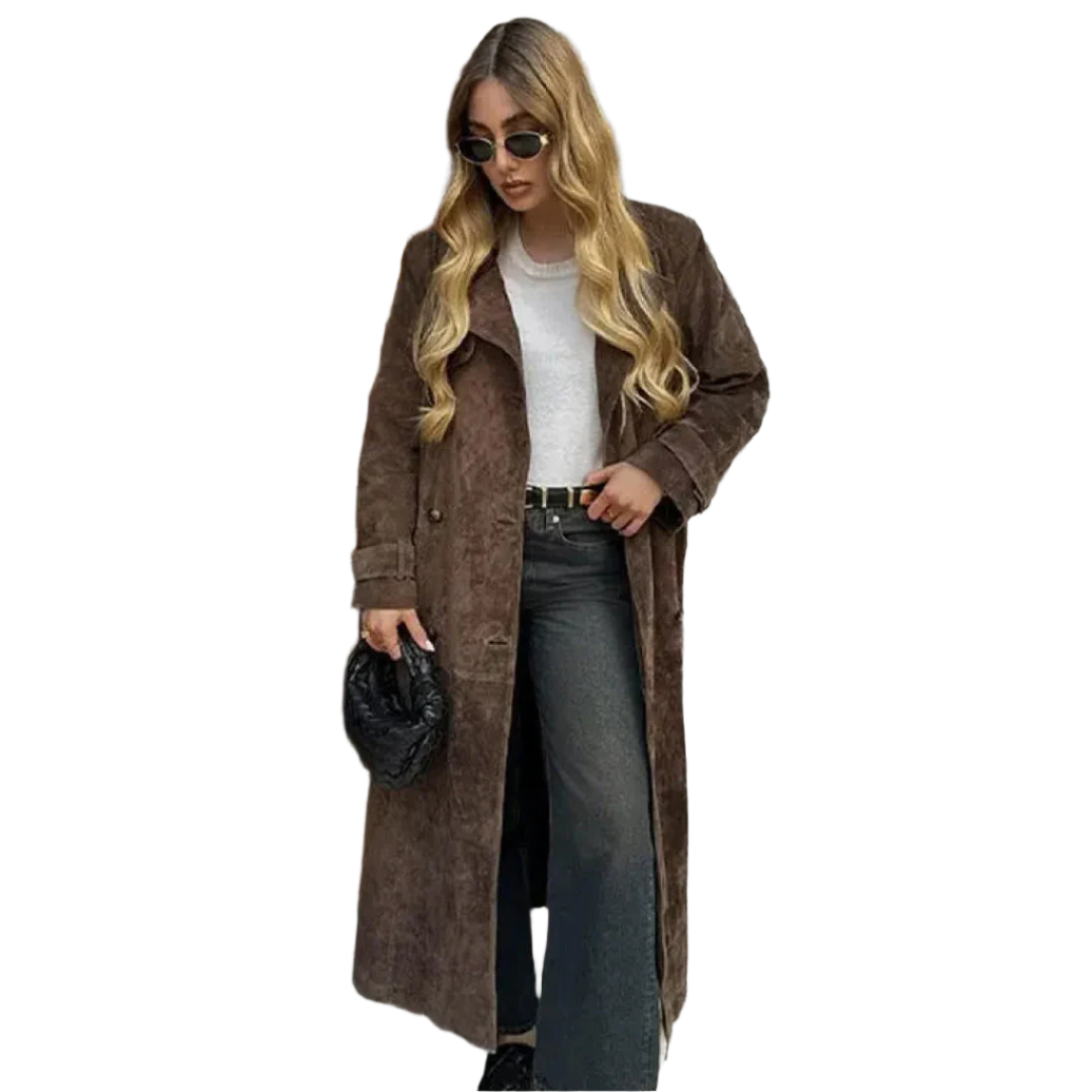 ModeGeist | Langer Klassische Damenjacke