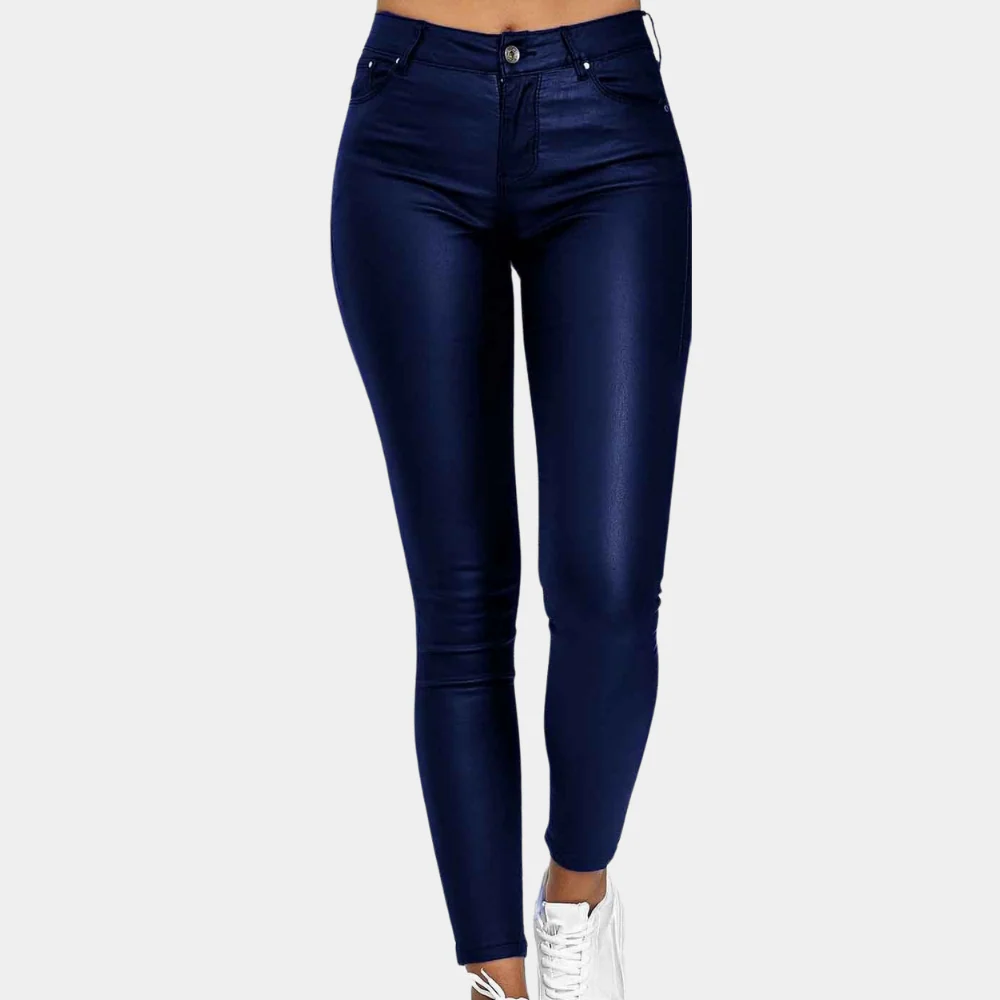 ModeGeist | Stretch Leggings mit Hoher Taille für Damen