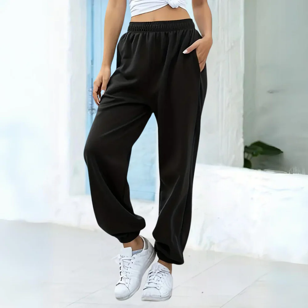 ModeGeist | Lockere Damen Jogger mit Elastischem Taillenbund