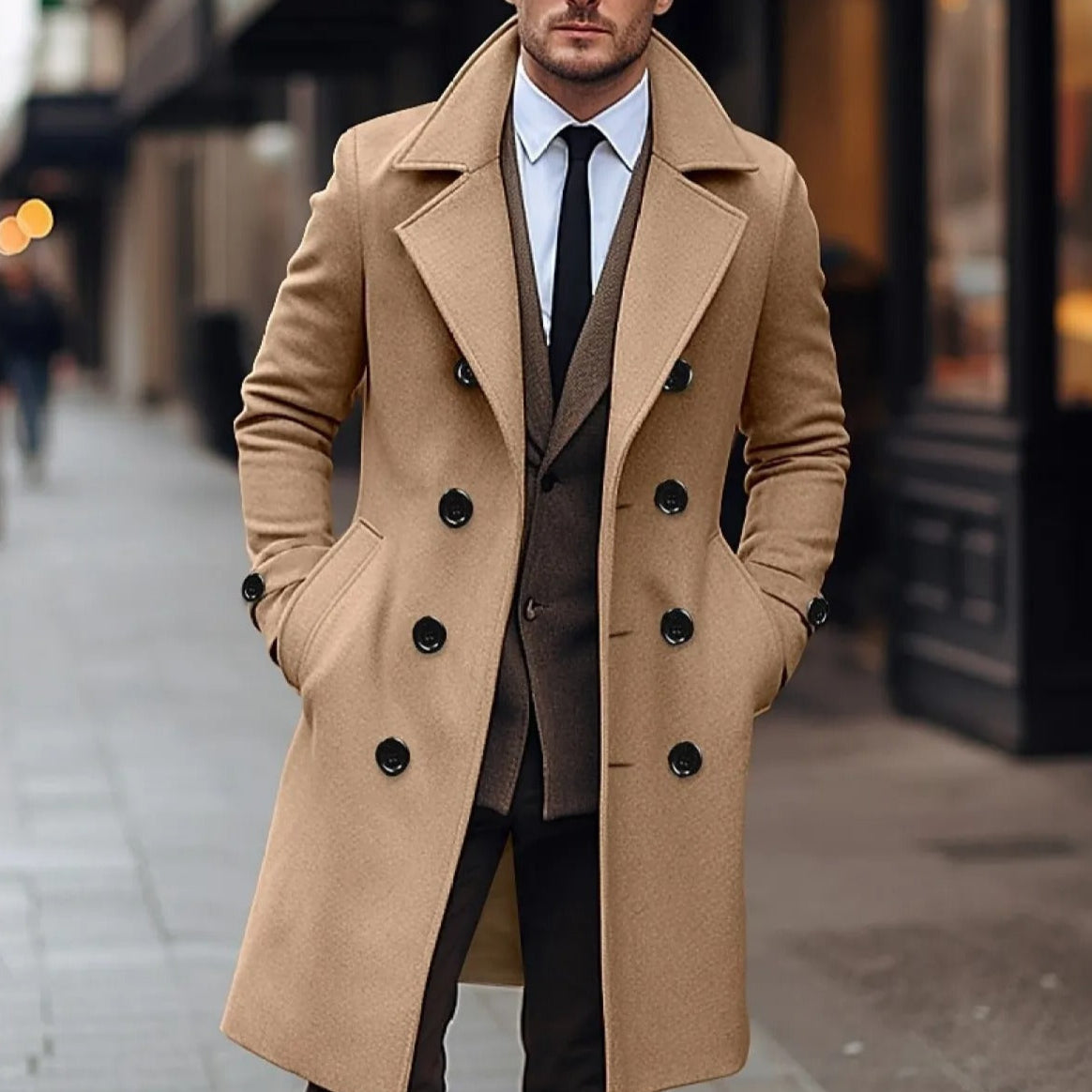 ModeGeist | Wollmantel für Herren - Russell