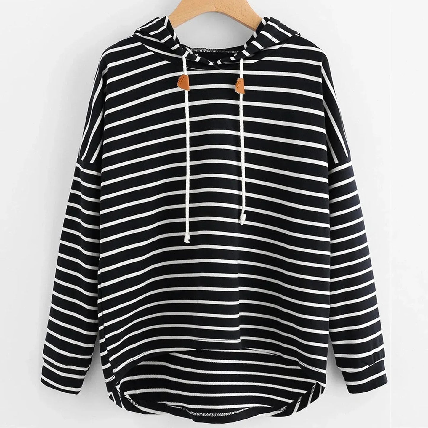 ModeGeist | Kapuzenoberteil Jersey Strick
