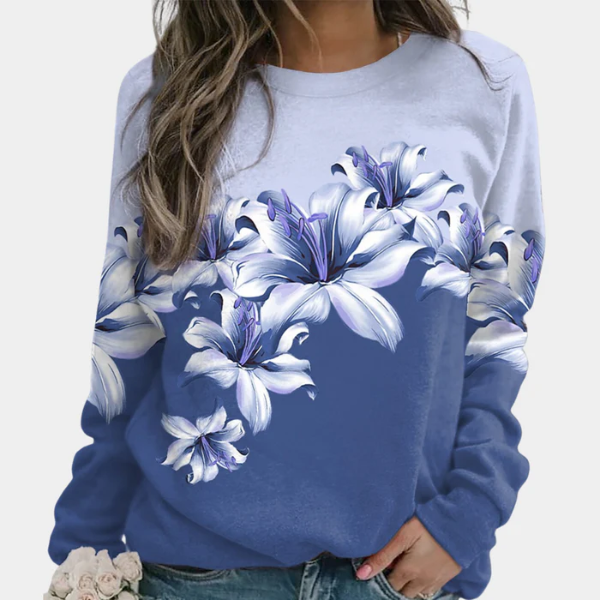 ModeGeist | Lässiges Sweatshirt mit Langen Ärmeln