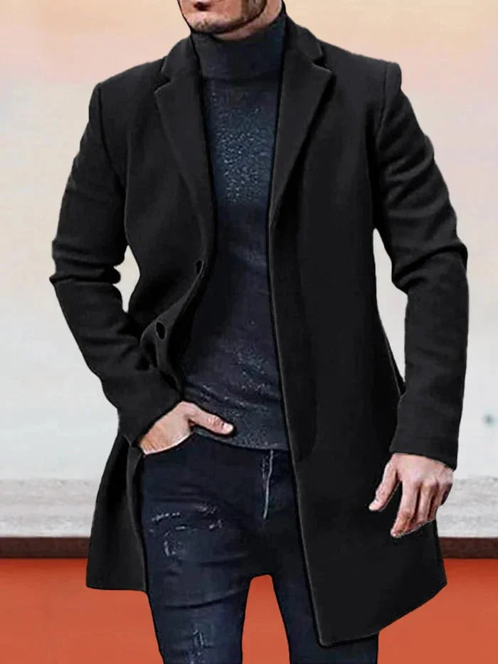 ModeGeist | Minimalistische Herrenjacke – schlicht & stilvoll