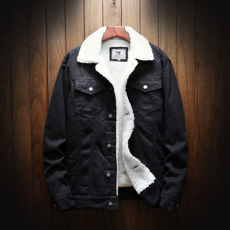 ModeGeist | Jeansjacke mit Fleece-Futter - Lior