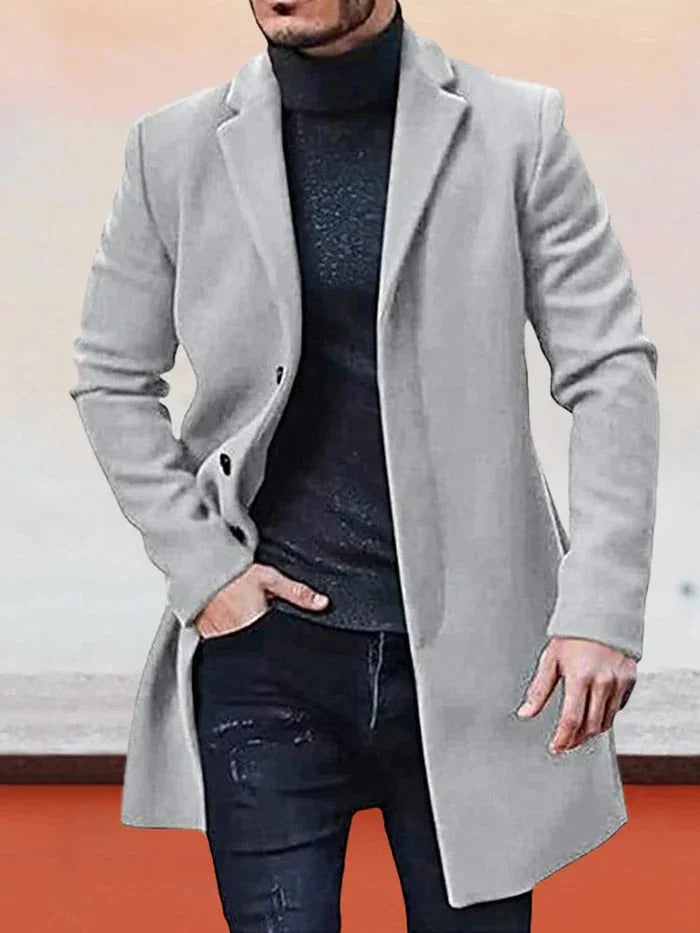 ModeGeist | Minimalistische Herrenjacke – schlicht & stilvoll