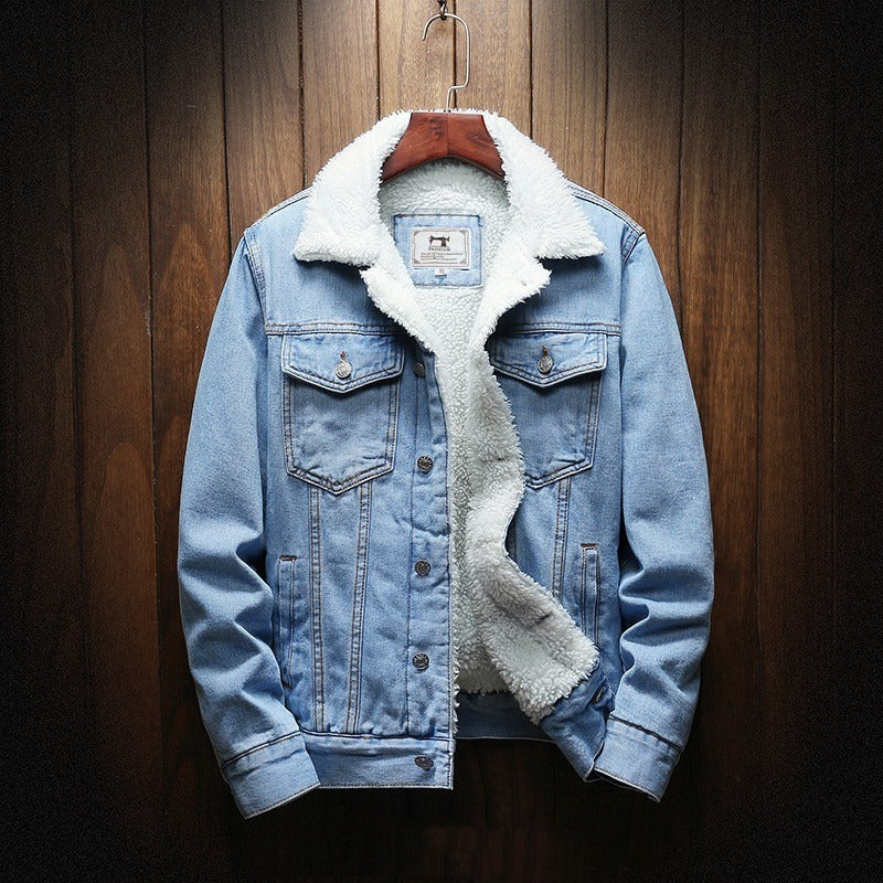 ModeGeist | Jeansjacke mit Fleece-Futter - Lior