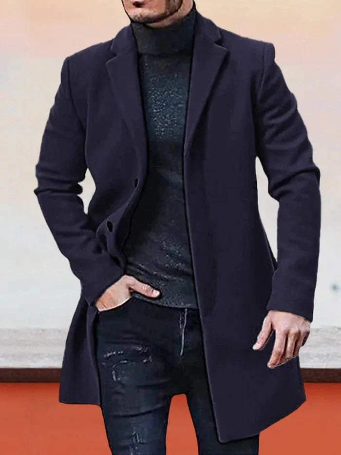 ModeGeist | Minimalistische Herrenjacke – schlicht & stilvoll