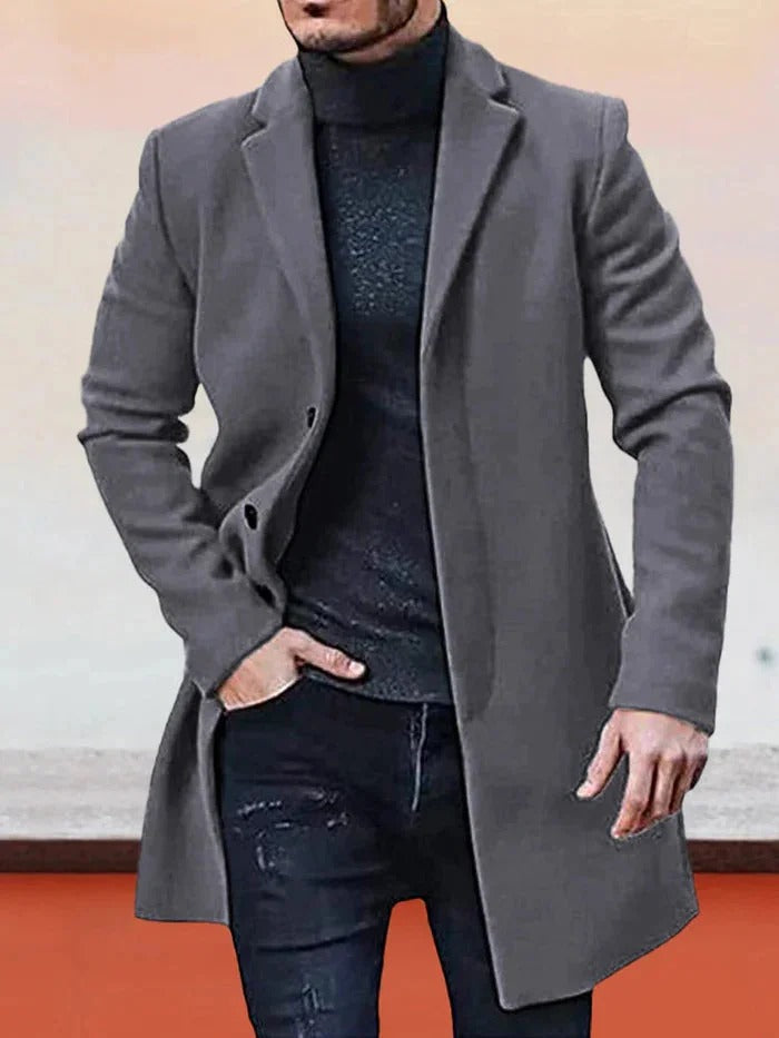 ModeGeist | Minimalistische Herrenjacke – schlicht & stilvoll