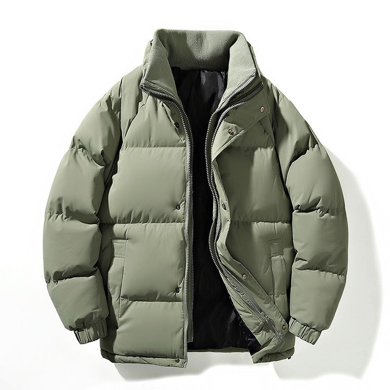ModeGeist | Gepolstert, wasserdicht, thermisch gepolsterte Herrenjacke im Casual-Stil