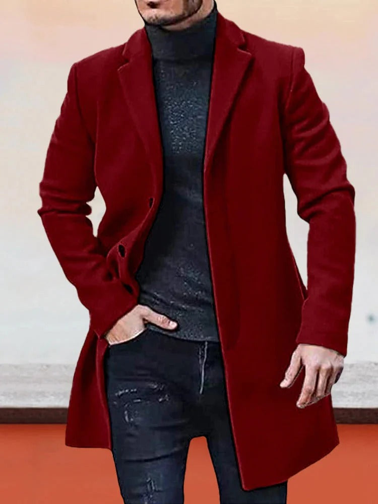 ModeGeist | Minimalistische Herrenjacke – schlicht & stilvoll