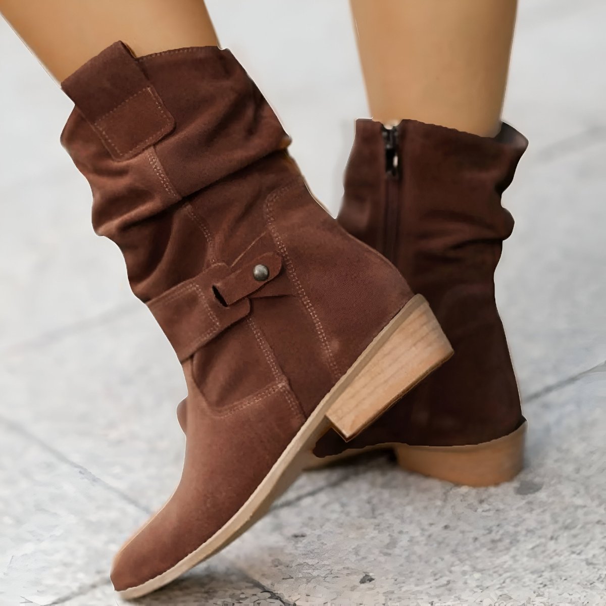 ModeGeist | Lässige Wildlederstiefel