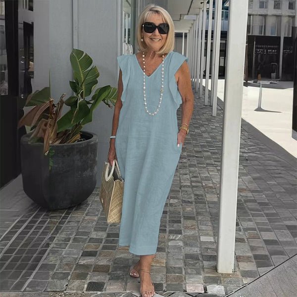 Elegantes, ärmelloses Maxikleid von Irmelika