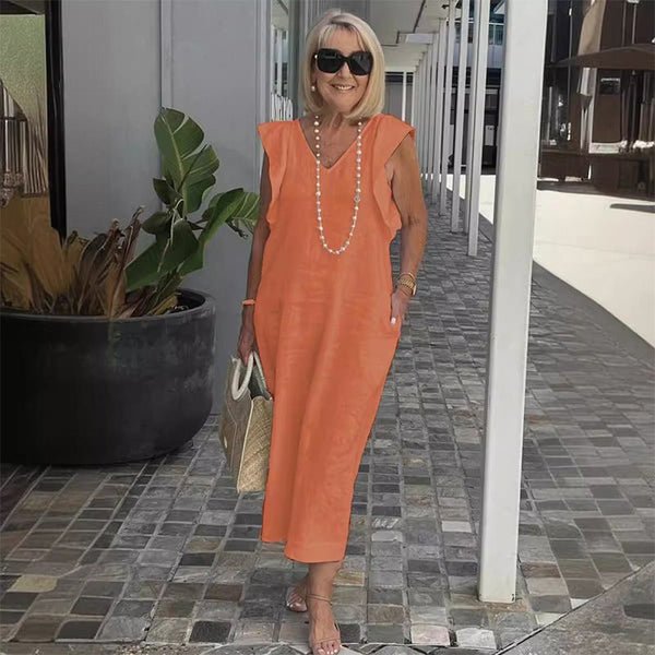 Elegantes, ärmelloses Maxikleid von Irmelika