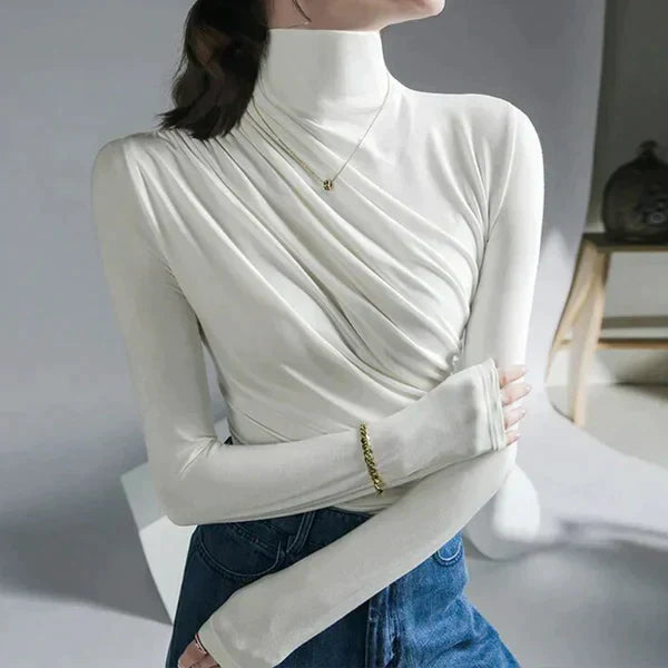 ModeGeist | Falten Rollkragenpullover