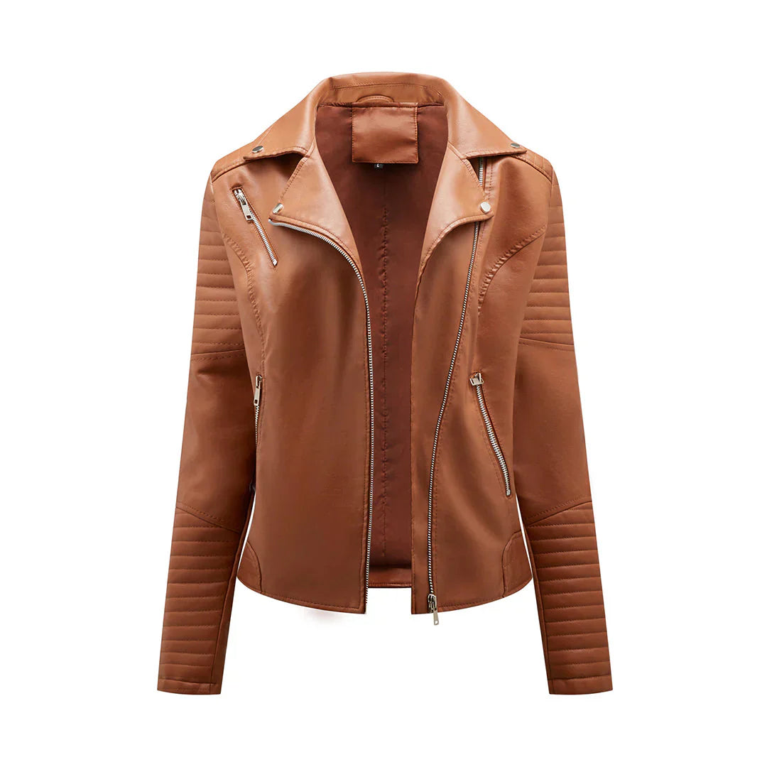 Edle Lederjacke Norie