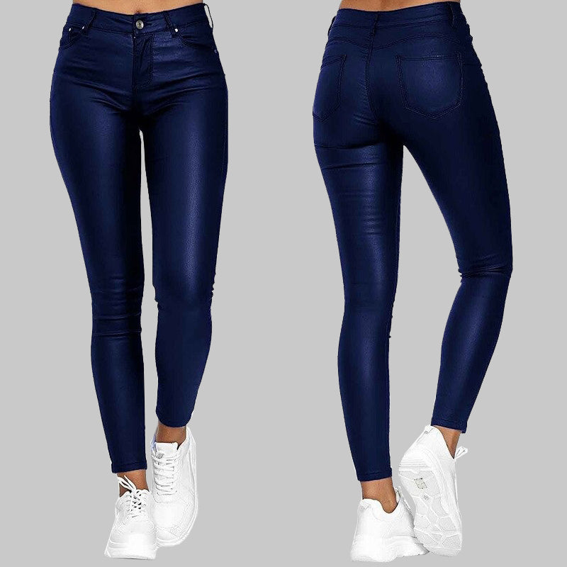 Inge Skinny Leather Pants