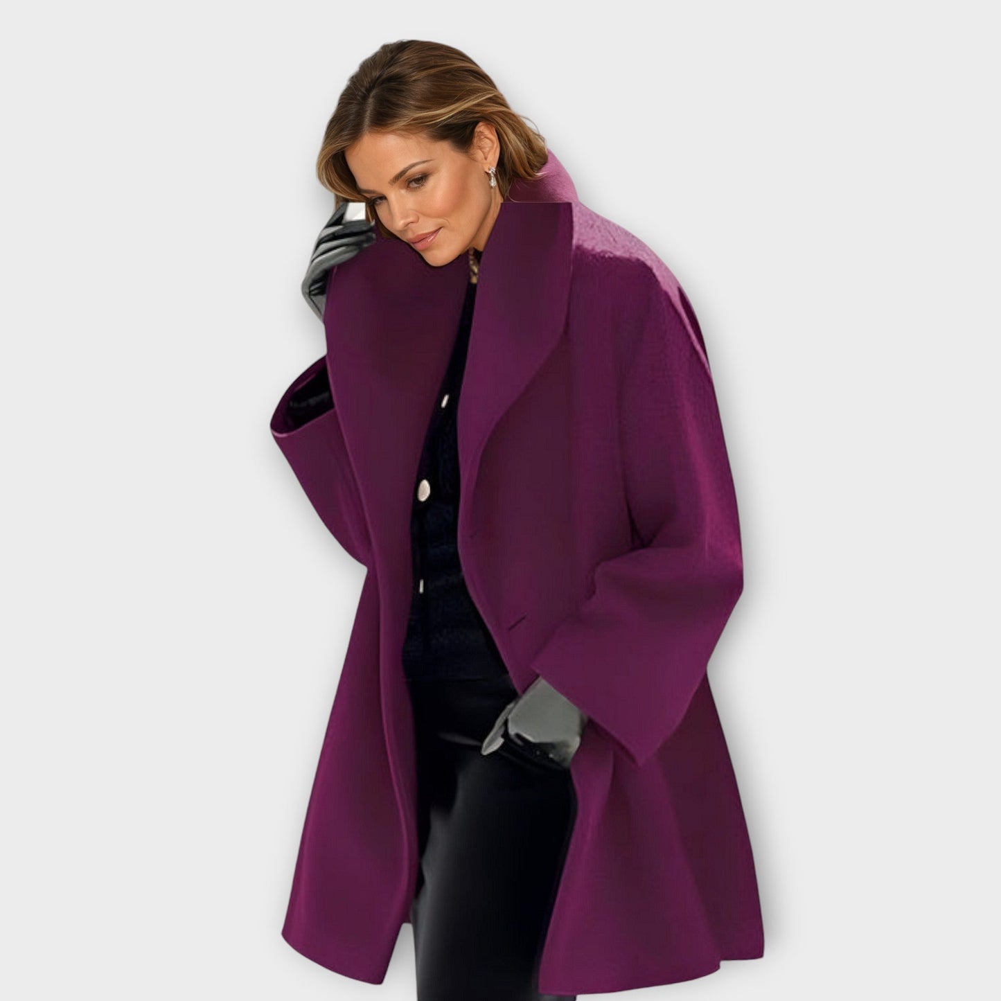 ModeGeist | Elegante Übergangsjacke aus Wolle