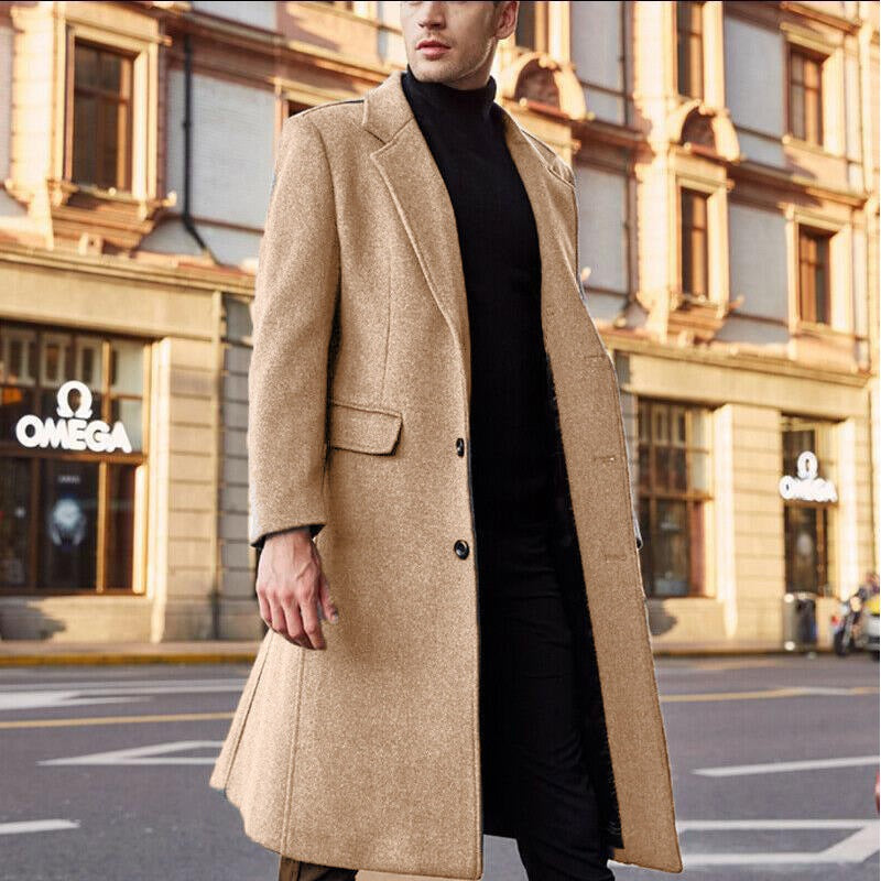 Mäntel für Herren - Eleganter Wintermantel Willem
