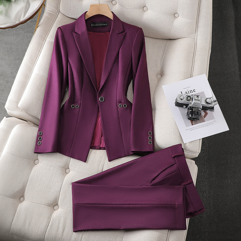 Avelena Elegant Blazer Set