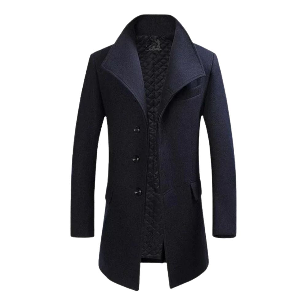 ModeGeist | Eleganter Wollmantel für Herren