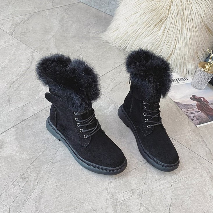 ModeGeist | Gefütterte Winterstiefel für Damen