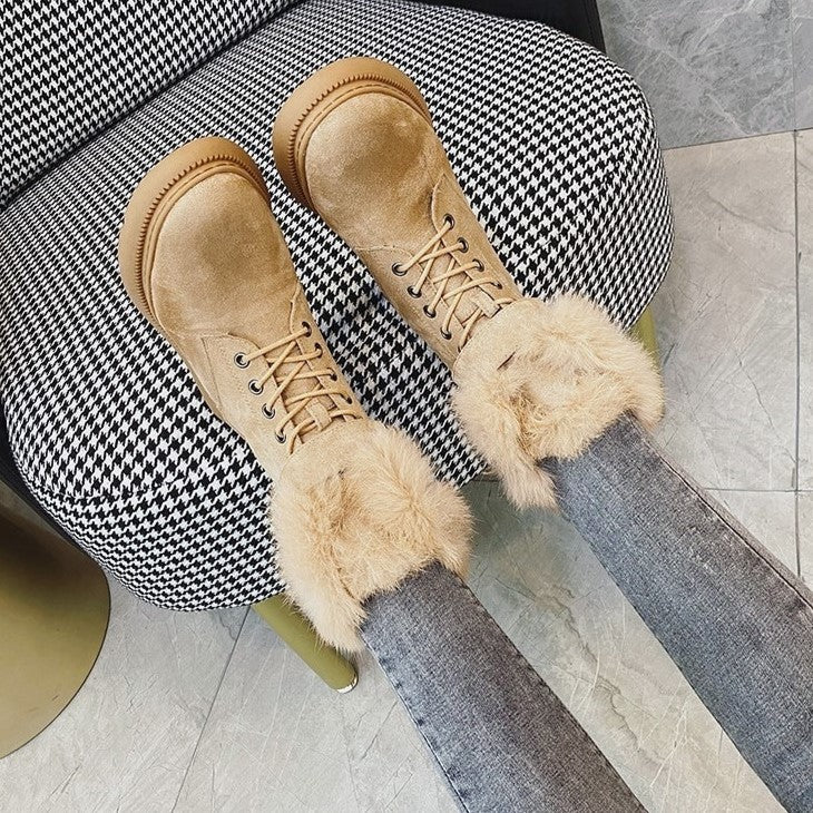 ModeGeist | Gefütterte Winterstiefel für Damen