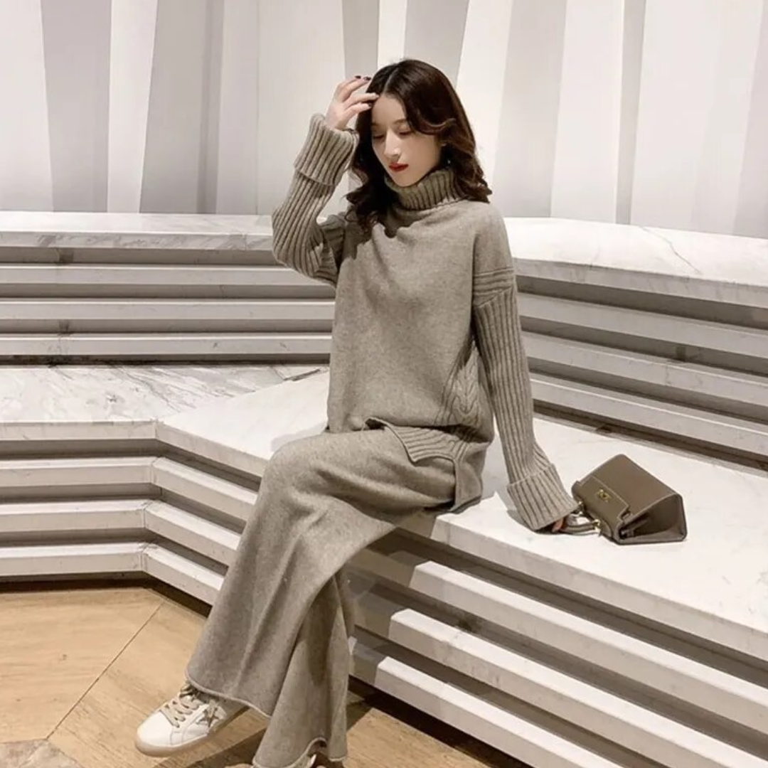 ModeGeist | Strickset Schön warm & Stilvoll