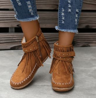 Honora Damen-Stiefel im Vintage-Stil