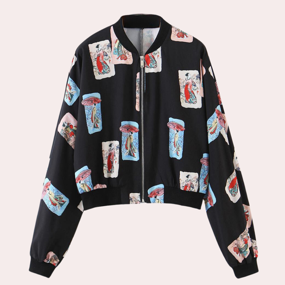 ModeGeist | Unformelle Herbstjacke für Damen