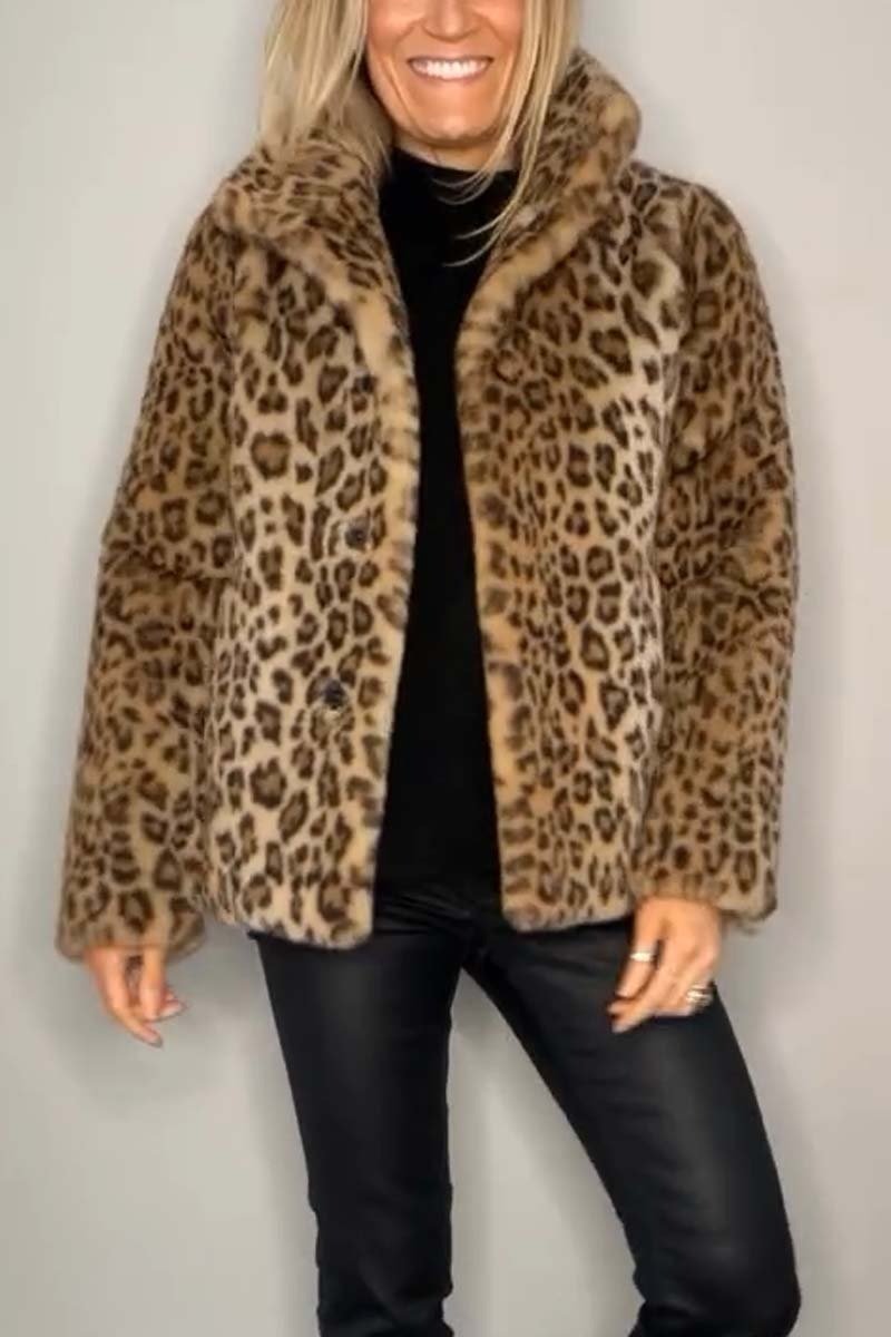 ModeGeist | Kunstleder Mantel - stilvoller Damen Winter Outdoor