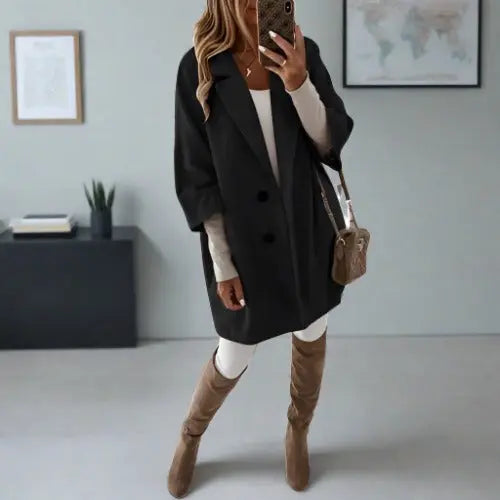 ModeGeist | Damenmantel mit Eleganter Silhouette