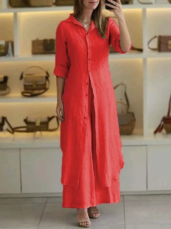 Svea Linen Two-Piece Set