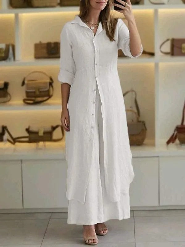 Svea Linen Two-Piece Set
