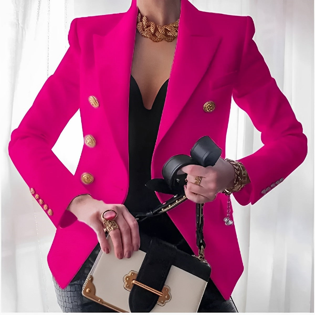 Blazer im Old-Money-Stil für Damen