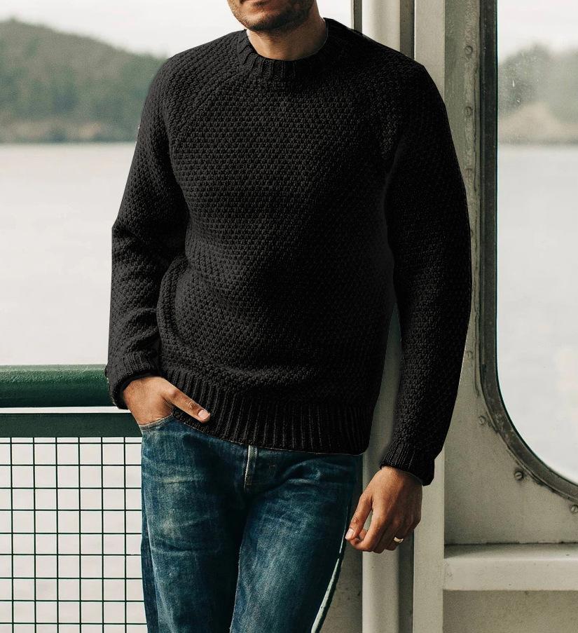 ModeGeist | Strukturstrickpullover Weich und Wärmedämmend Ideal für Den Alltag