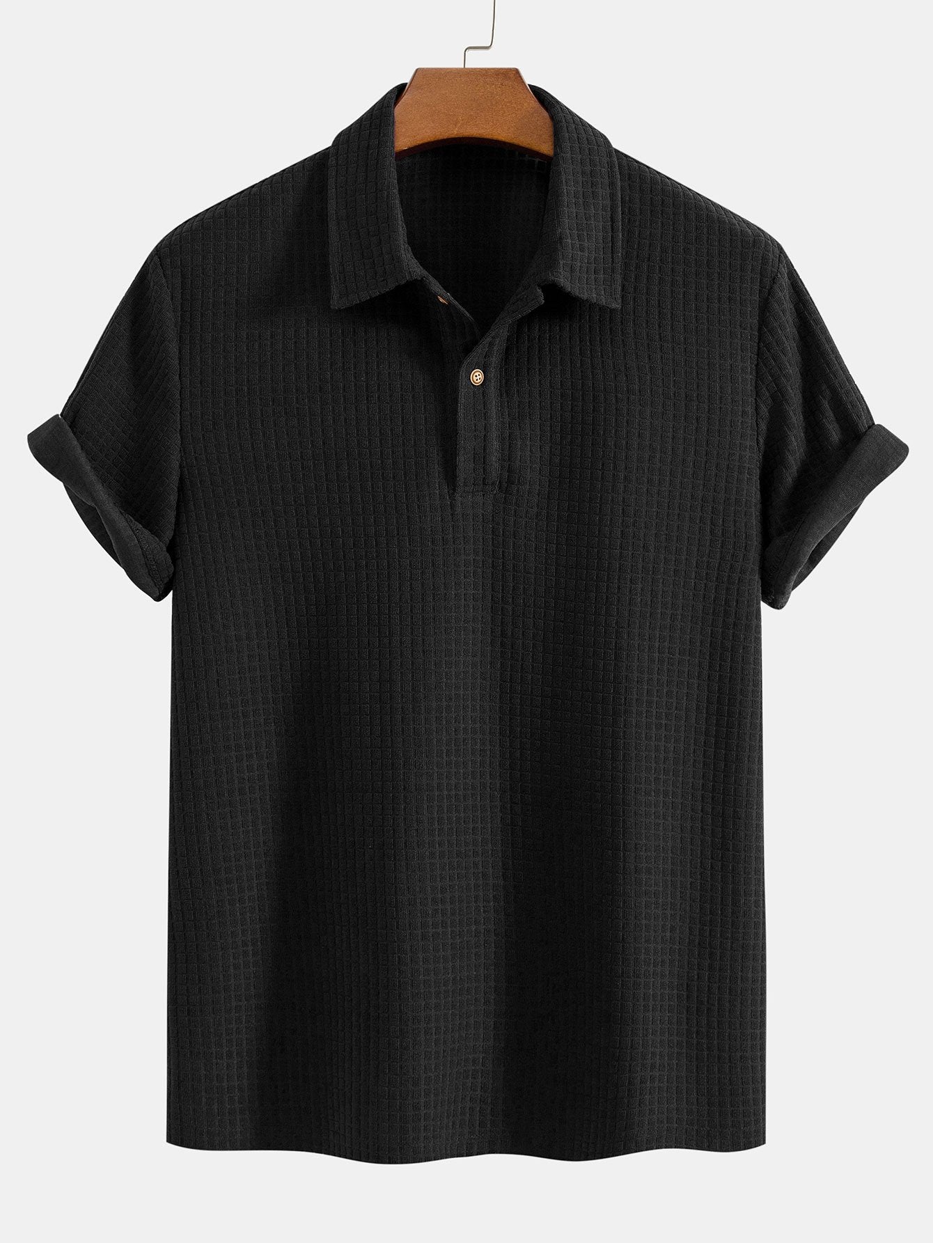 Frottee-Poloshirt von Fudus