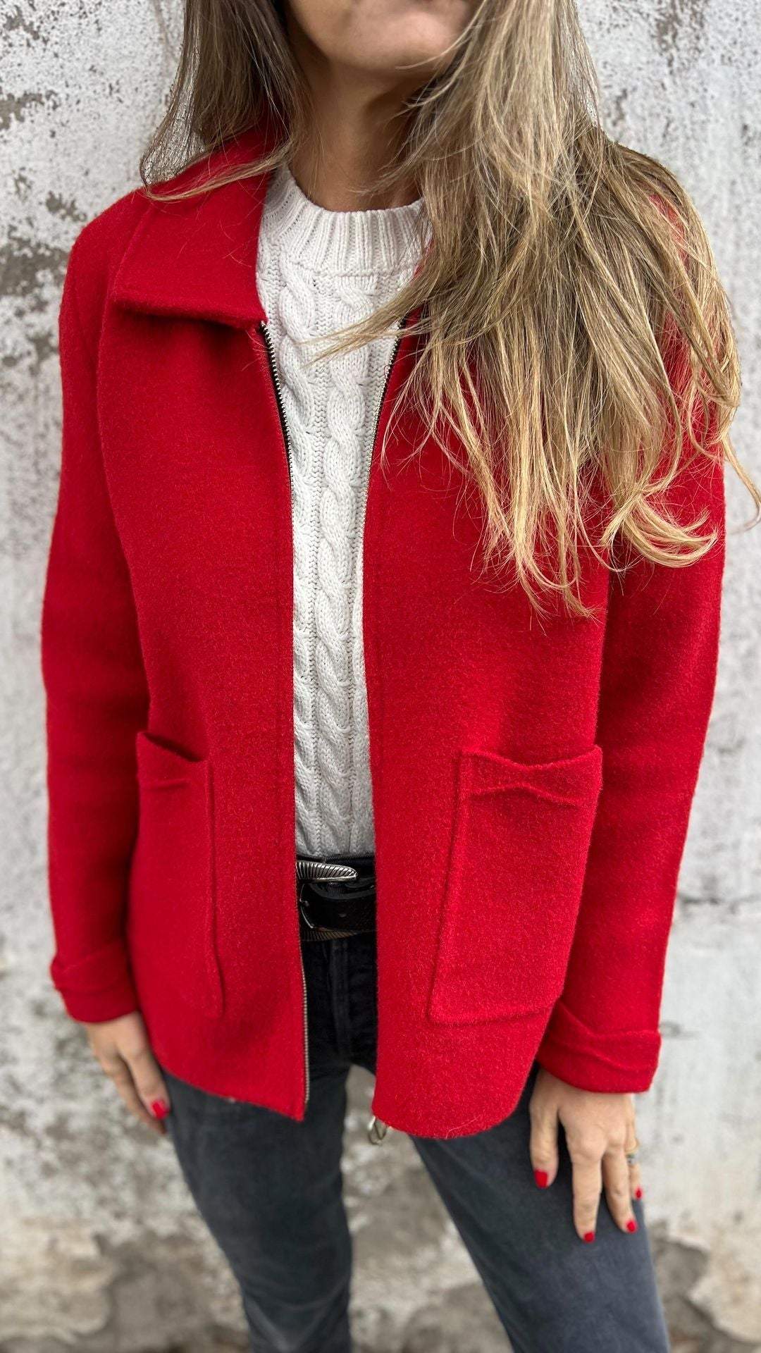 ModeGeist | Zeitlose Strickjacke