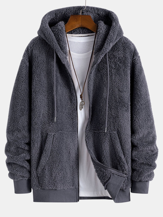ModeGeist | Plüsch - Winterjacke für Herren