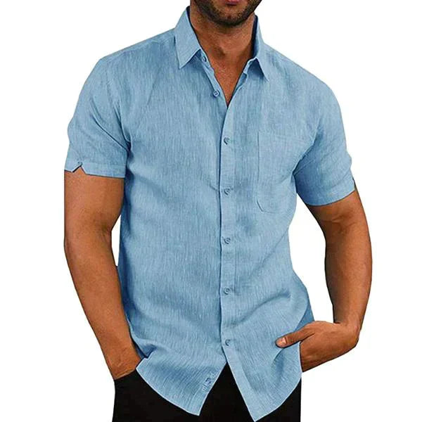Herren-Leinenhemd von George