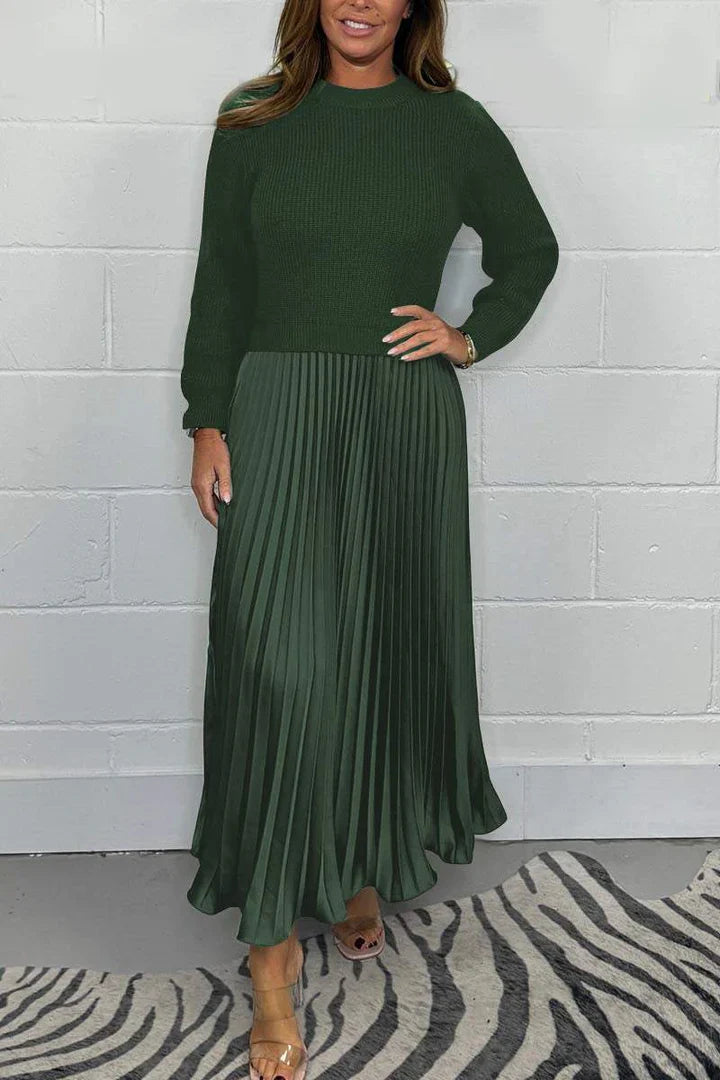 GUL langes Kleid im Pullover-Rock-Design