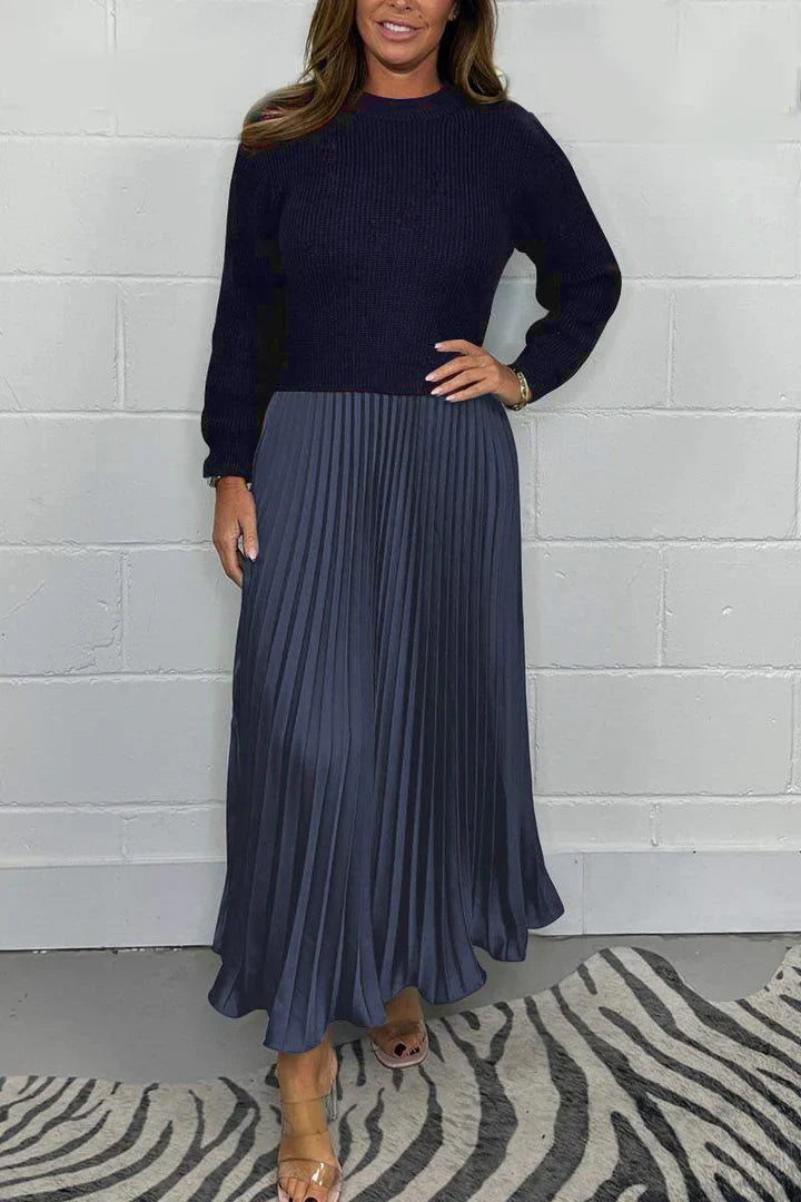 GUL langes Kleid im Pullover-Rock-Design