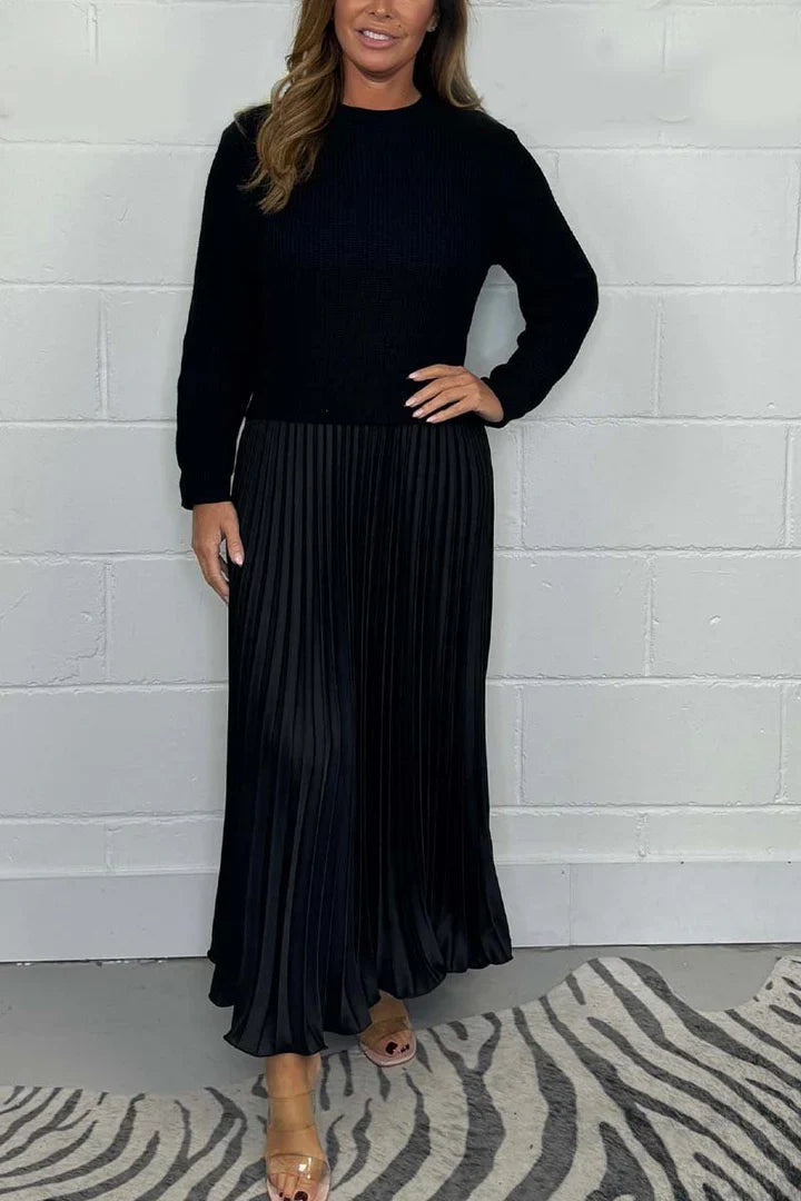 GUL langes Kleid im Pullover-Rock-Design