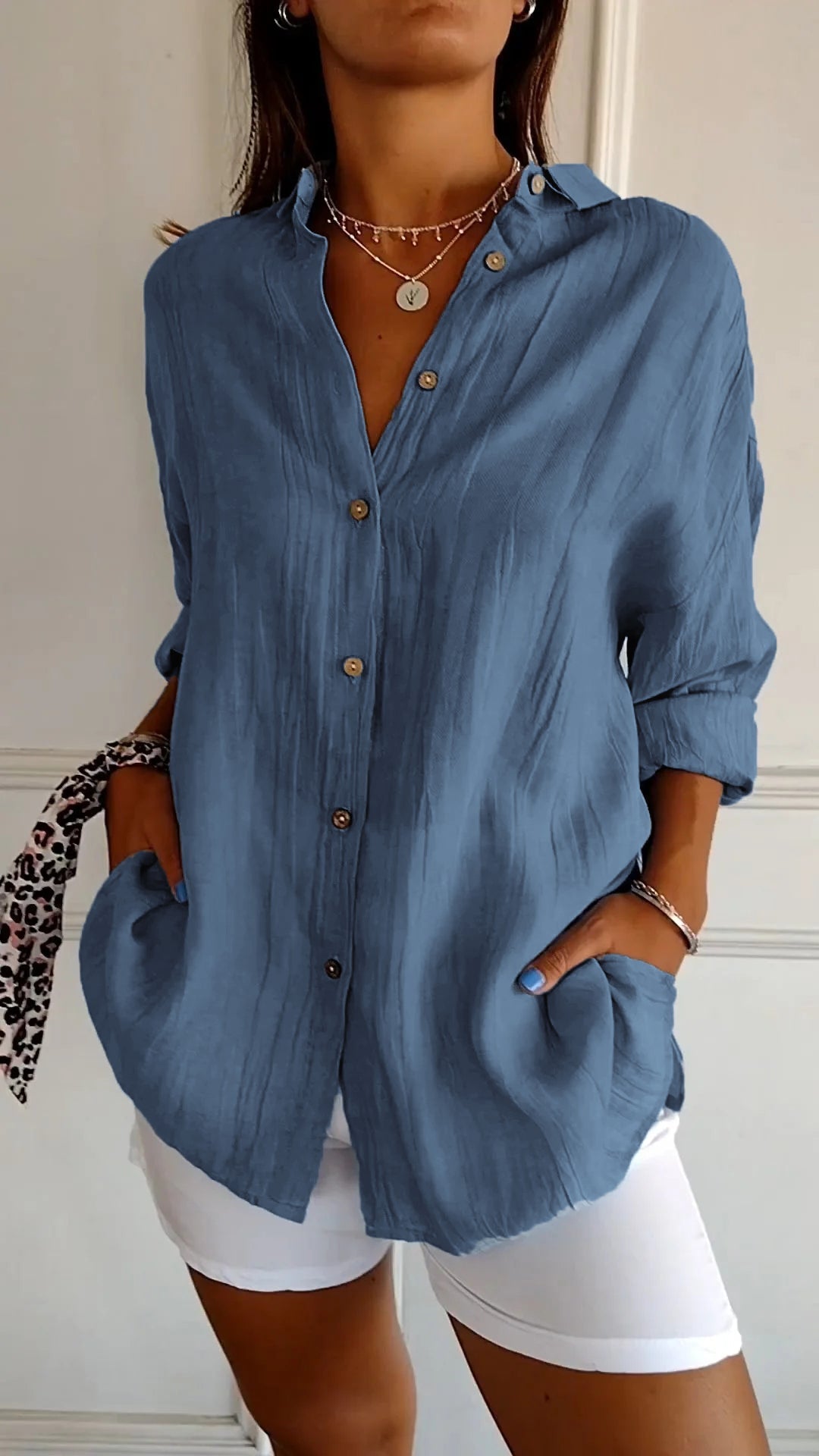 Saskia: Ein elegantes Damenhemd