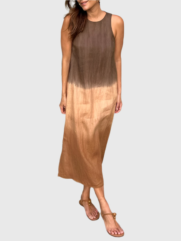 MODEGEIST Damen Kleid Bedruckt Schmeichelhafte Passform