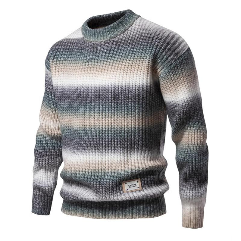 ModeGeist | Strickpullover mit Ombre-effekt Weich und Warm Zeitloses Design