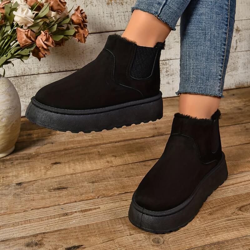 MODEGEIST Damen Winterstiefel Isoliert Wasserdicht Warmes Futter Rutschfest