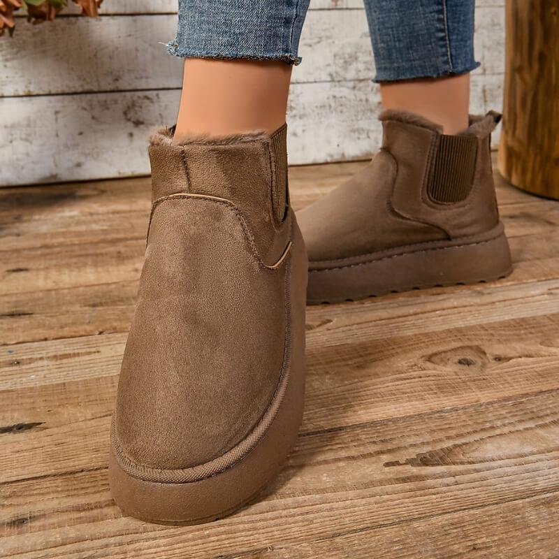 MODEGEIST Damen Winterstiefel Isoliert Wasserdicht Warmes Futter Rutschfest