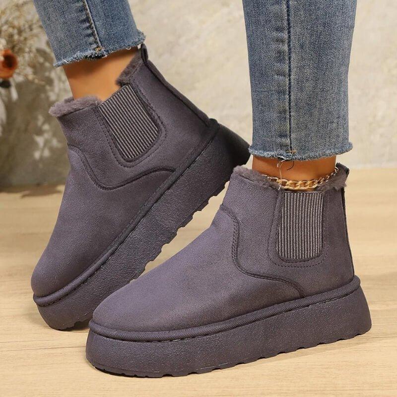 MODEGEIST Damen Winterstiefel Isoliert Wasserdicht Warmes Futter Rutschfest
